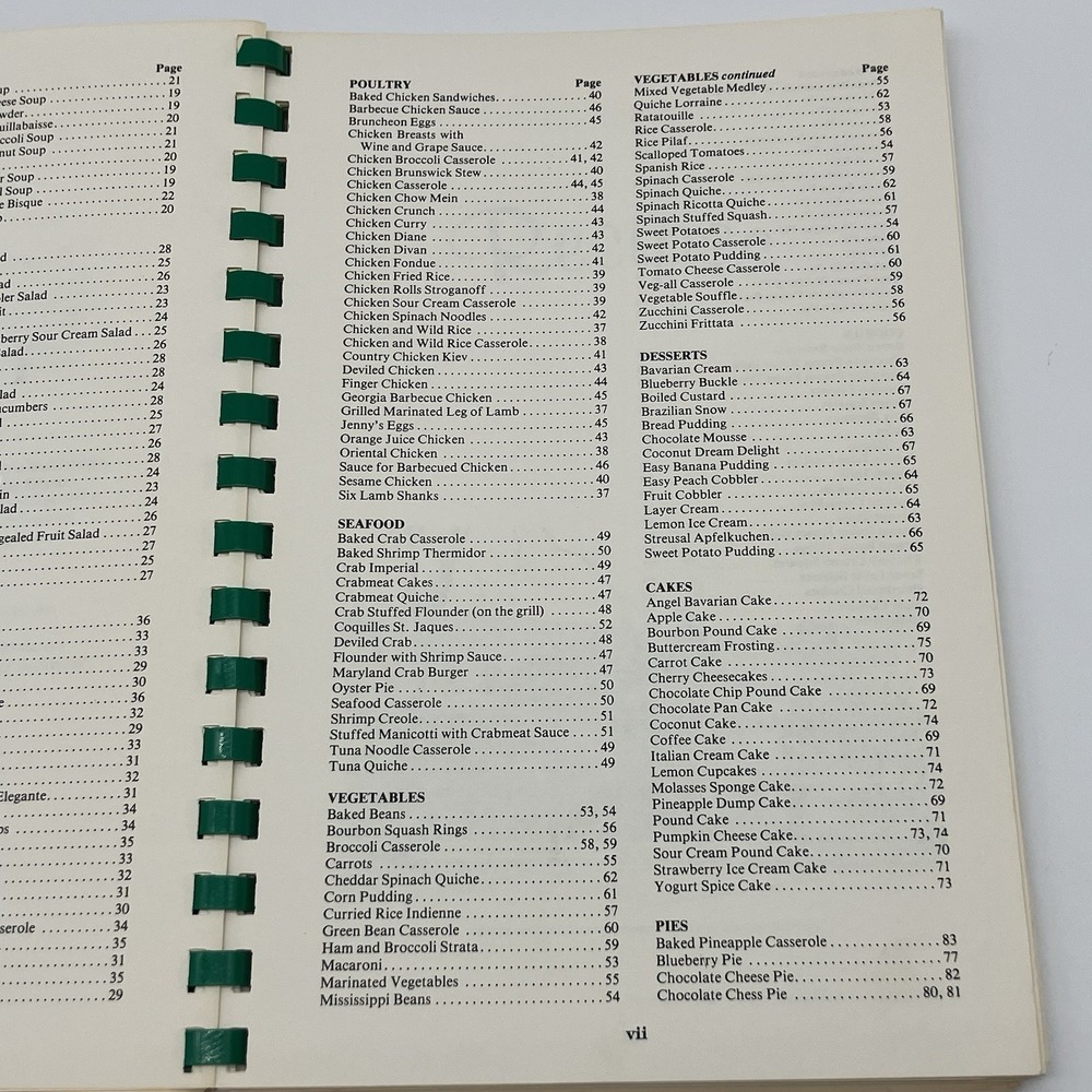 Vtg Hasty Elementary School PTA Cookbook Southern N.C. Recipes Spiral Bound - Picture 12 of 15